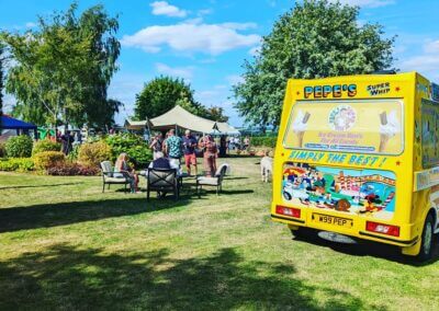 Ice Cream Van Corporate Event Hire Pepe Super Whip